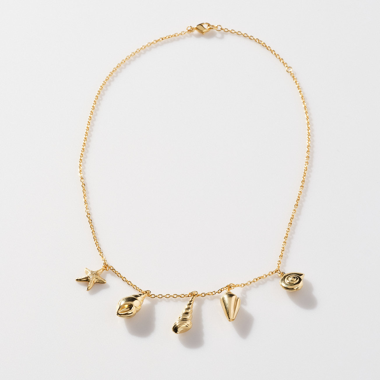 Seashell Charm Necklace
