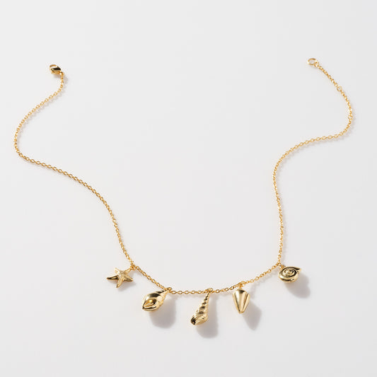 Seashell Charm Necklace
