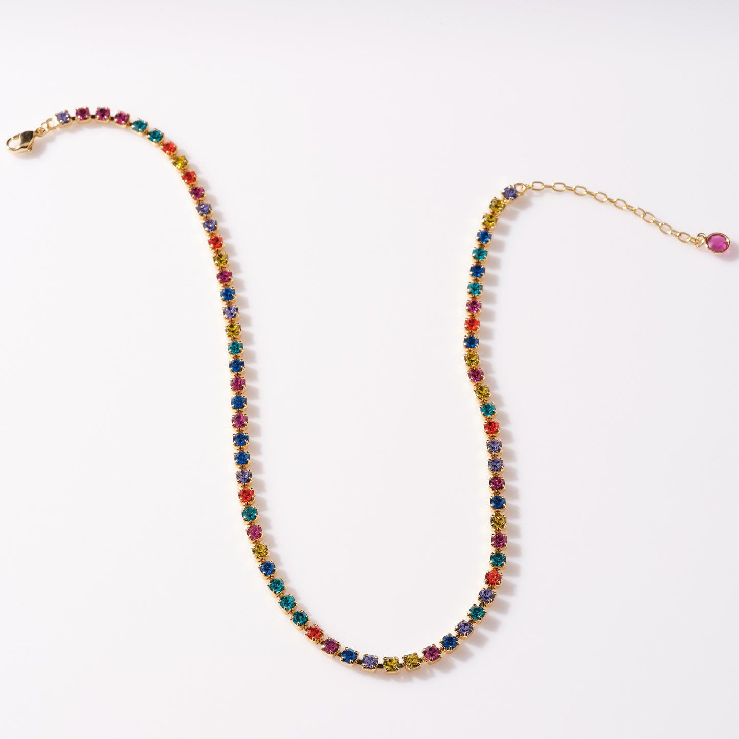 Kelsey Necklace in Rainbow