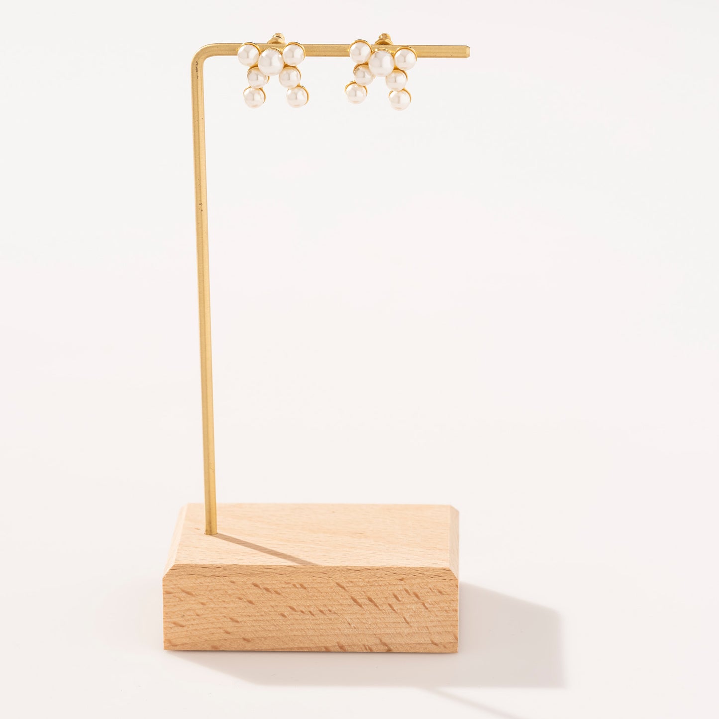 Pearl Bow Earrings