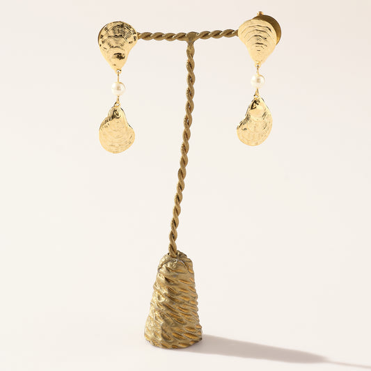 Matunuck Oyster Earrings