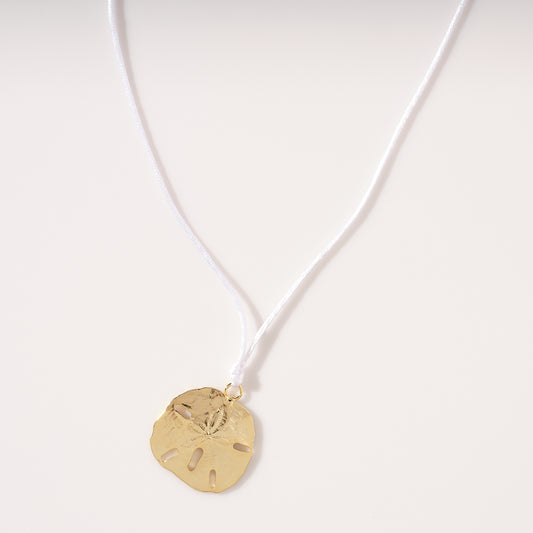 Sand Dollar Cord Necklace
