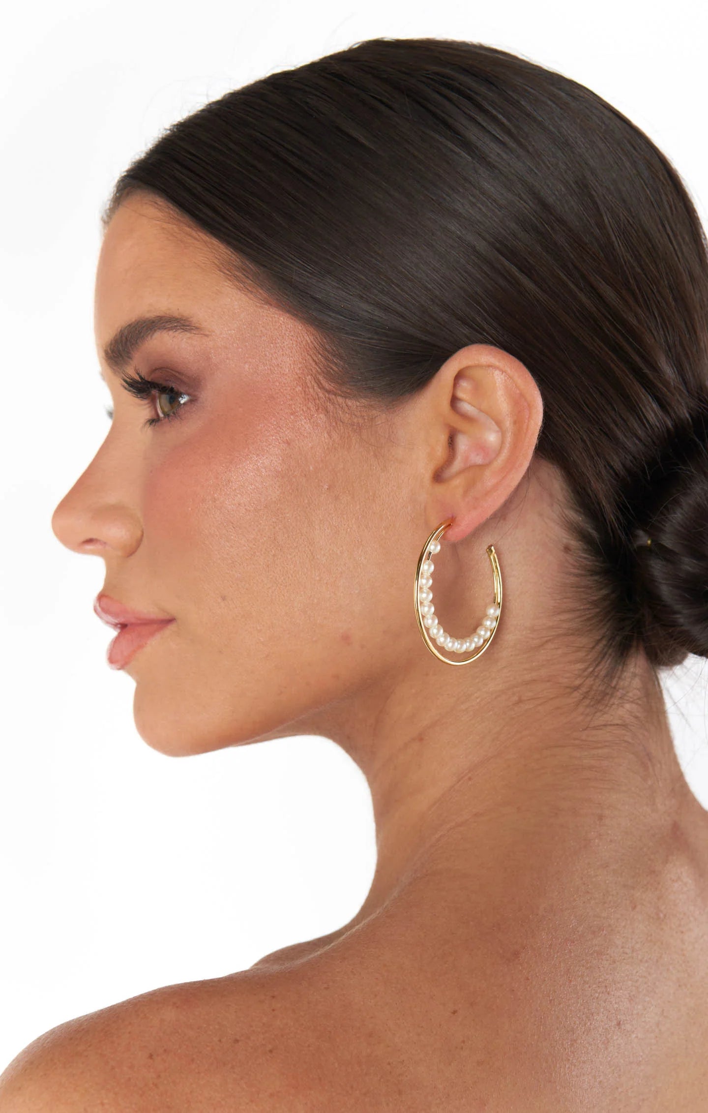Tori Pearl Hoop