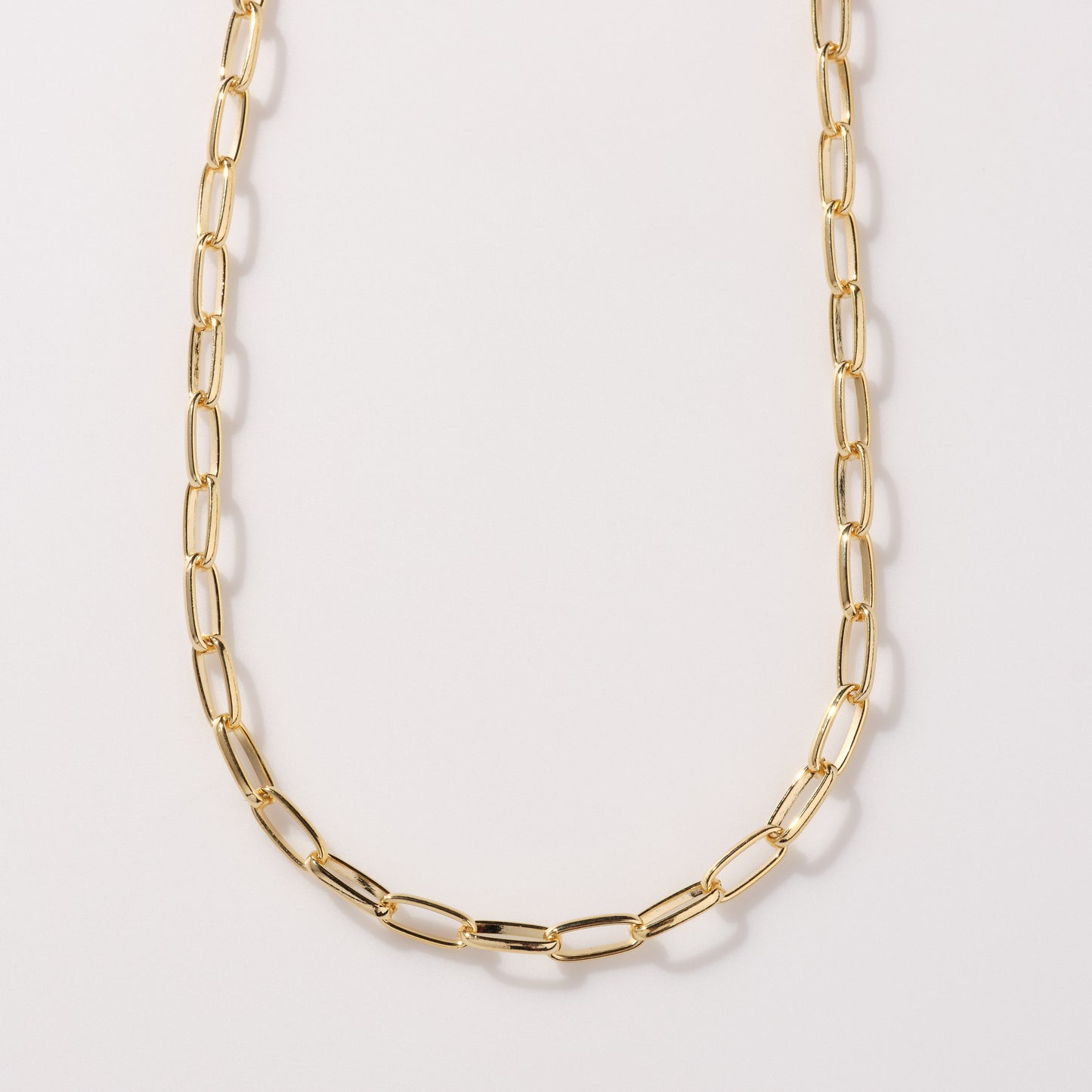 Kenz Paperclip Chain Necklace