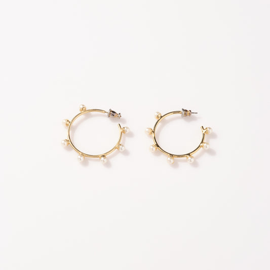 Faith Pearl Hoop