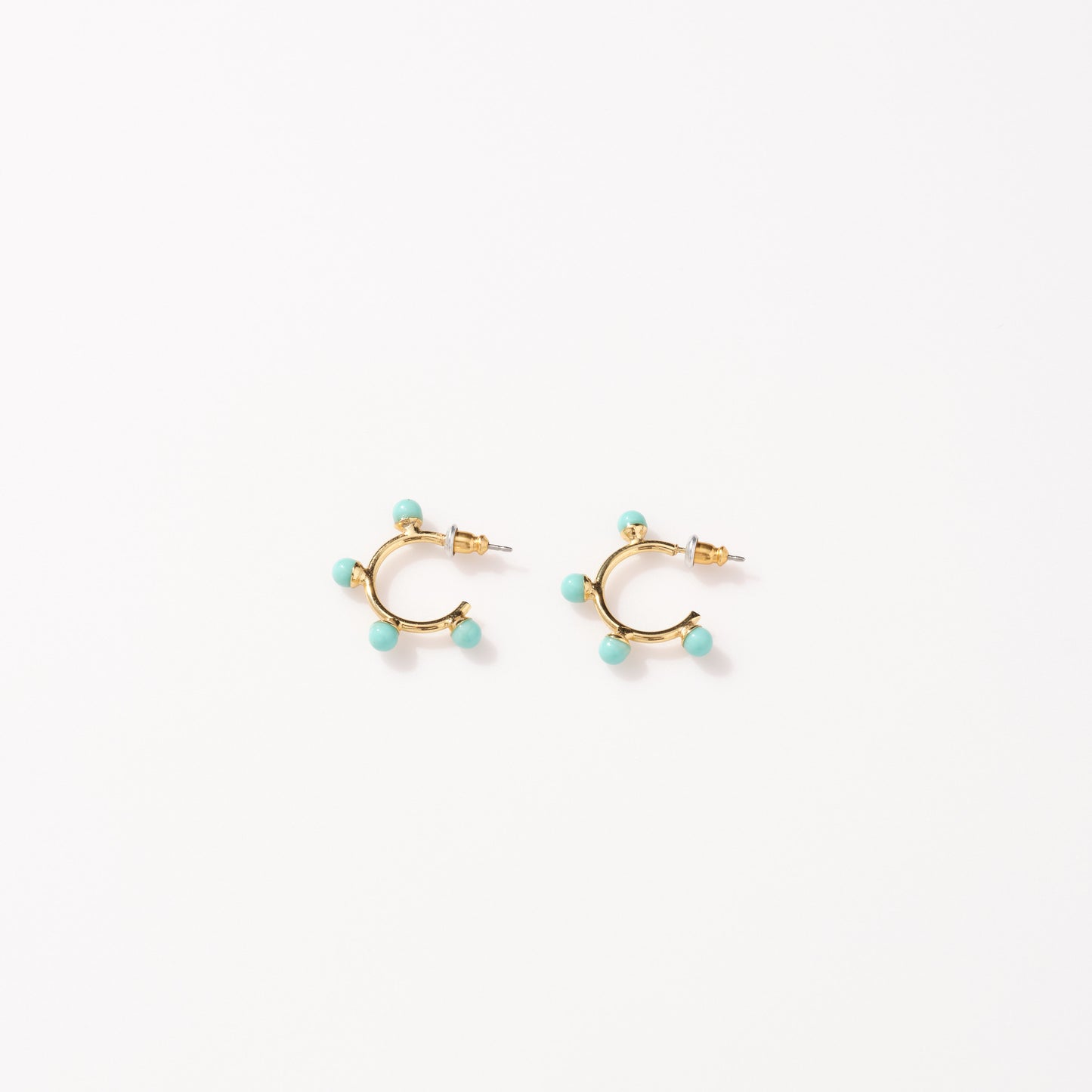 Mini Faith Hoop Turquoise