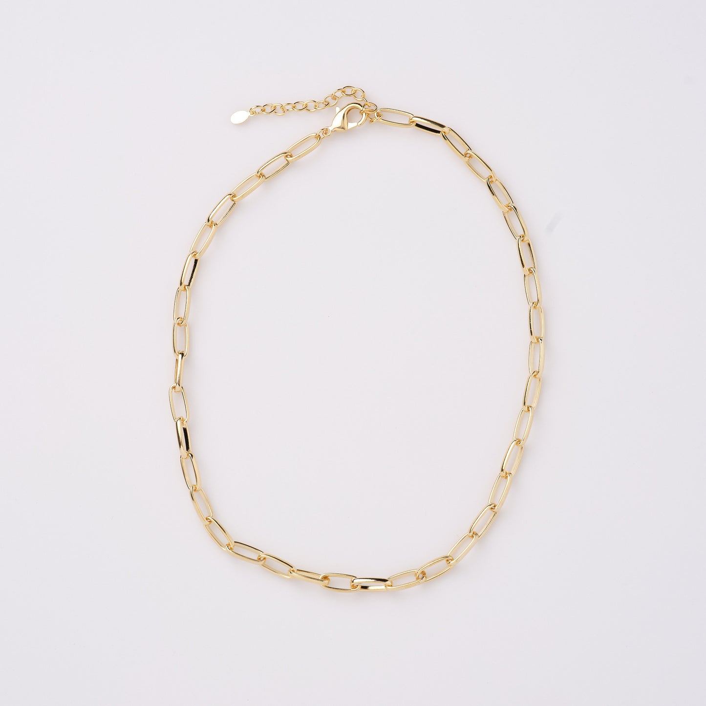 Kenz Paperclip Chain Necklace