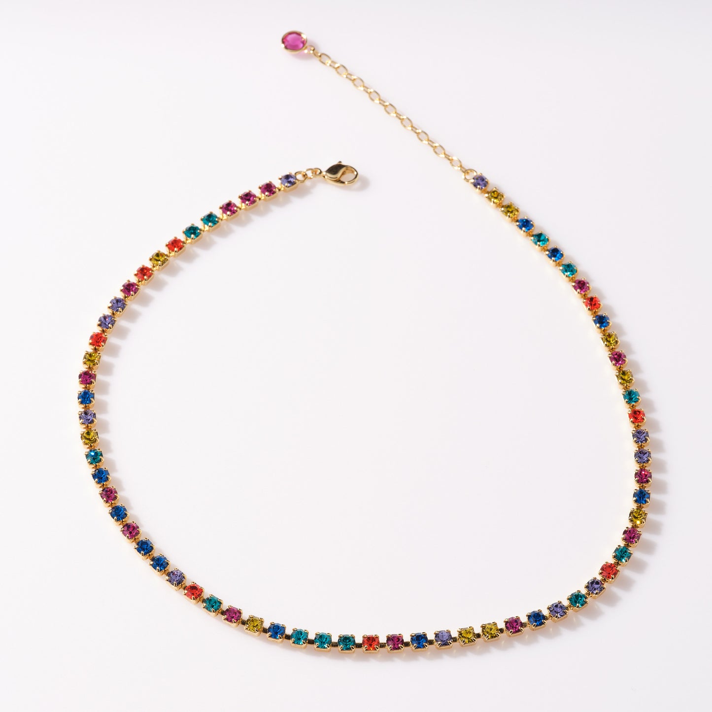 Kelsey Necklace in Rainbow