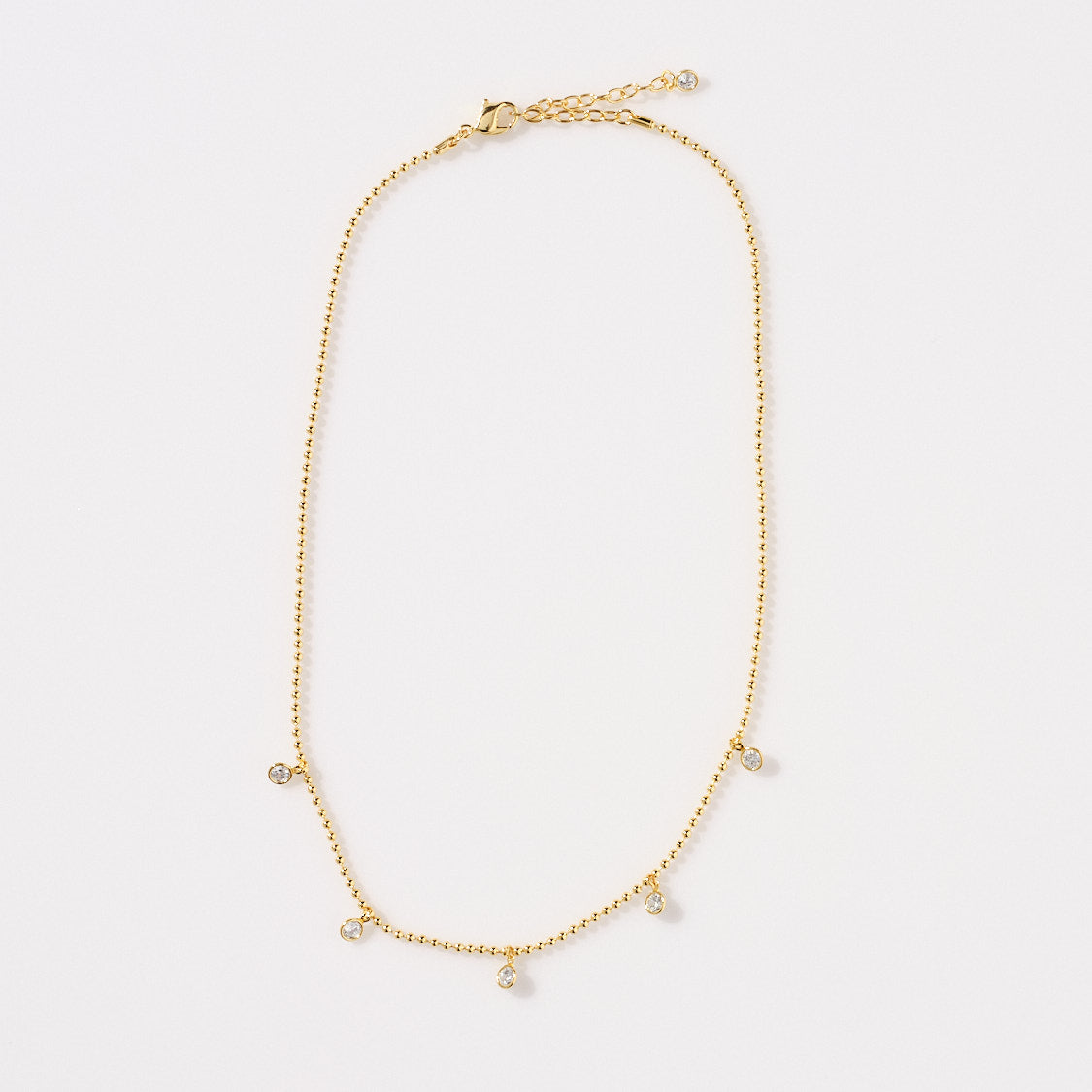 Steph Shaker Necklace in Crystal