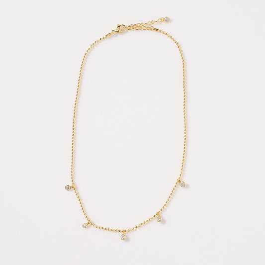 Steph Shaker Necklace in Crystal