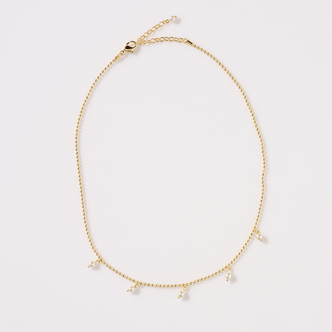 Steph Shaker Necklace in Pearl