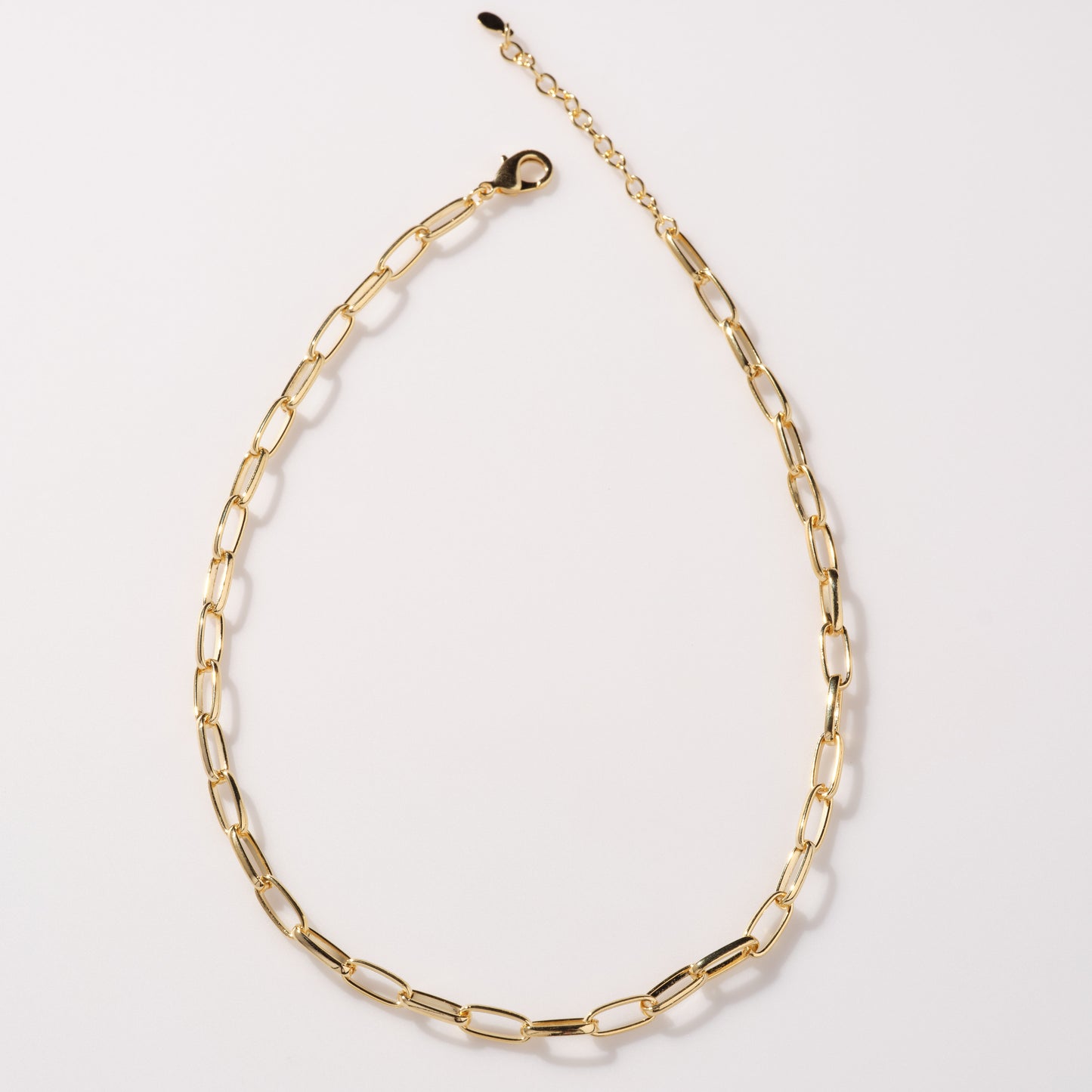 Kenz Paperclip Chain Necklace